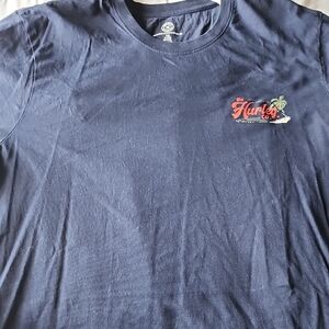 Hurley Blue Short Sleeve Tee Classic Crew Neck